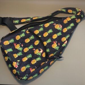 Vera Bradley Toucan print quilted crossbody bag